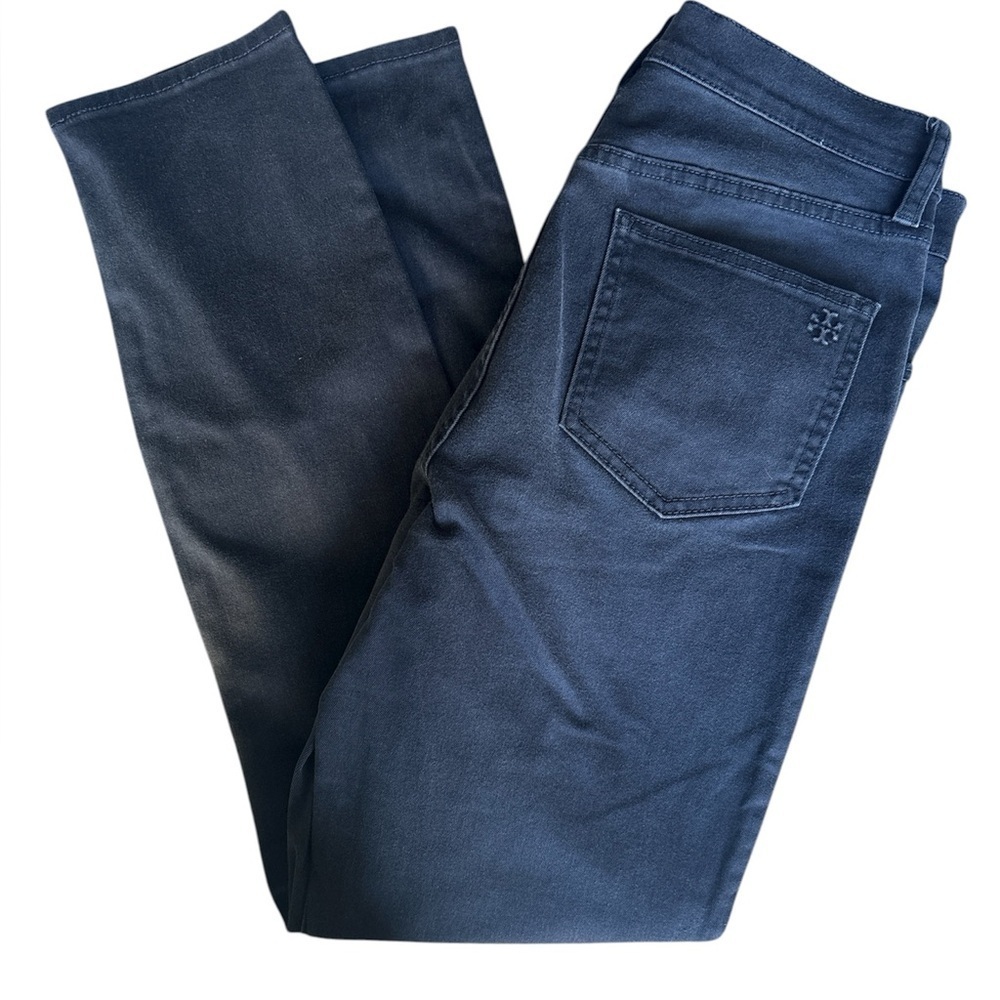 Tory Burch 5-pocket Style Jeans in Dark Blue Size 27